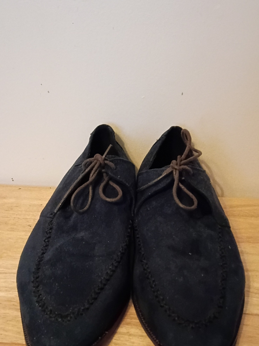 Source Unknown Men’s Navy Suede Chukka Boots